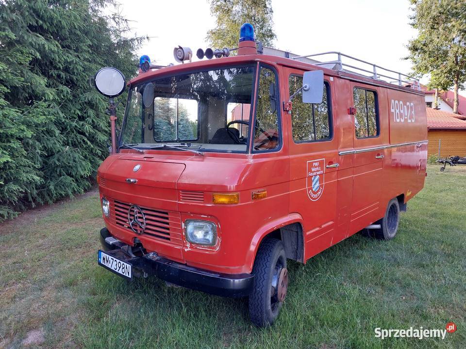 Mercedes Daimler 408 LF Straż pożarna Kamper Dębe Wielkie