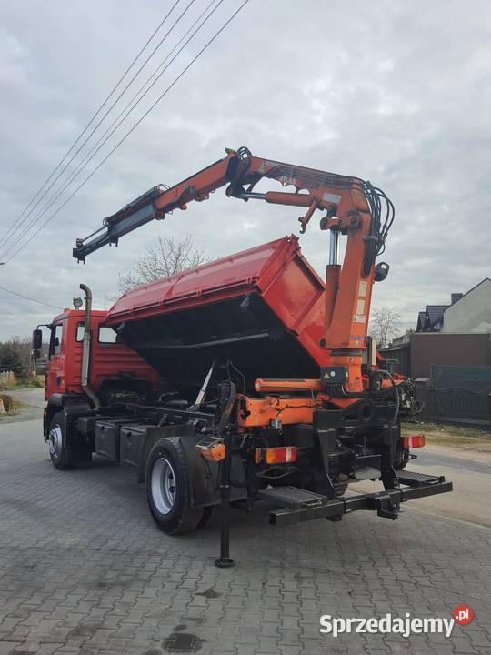 MAN TGM 18280 Wywrotka Z HDS Samochody ciężarowe Grabów nad Prosną