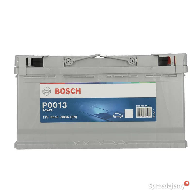 Akumulator Bosch 95Ah 800A EN P0013 PRAWY PLUS Gdańsk