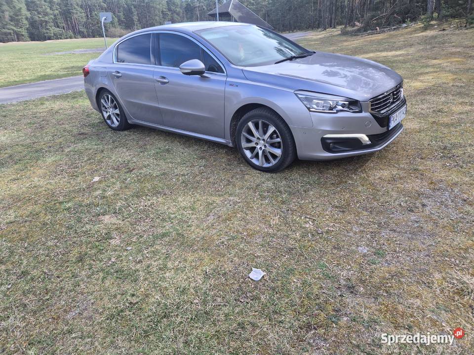 Peugeot 508 bezwypadkowy full led automat Sobiesęki Trzecie