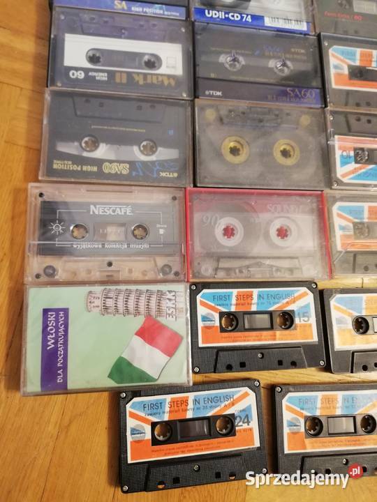 Kasety magnetofonowe 20 sztuk lata 80te Pozostałe Warszawa