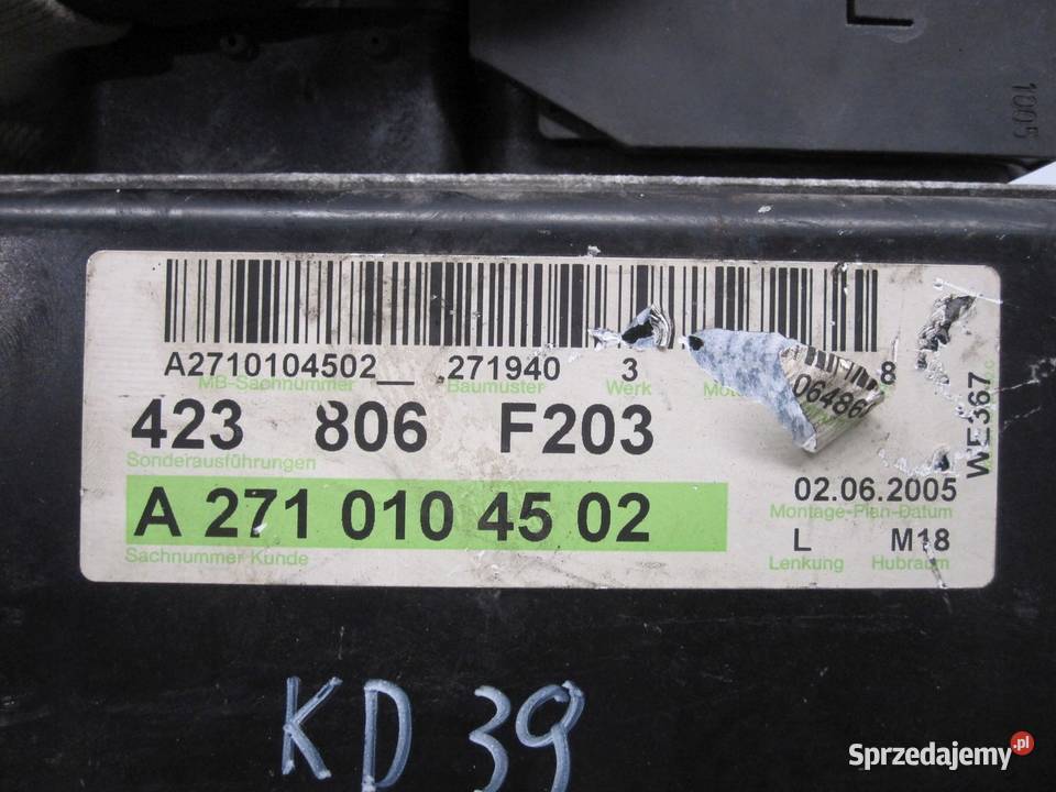 MERCEDES BENZ komputer sterownik silnika osobowe Kielce