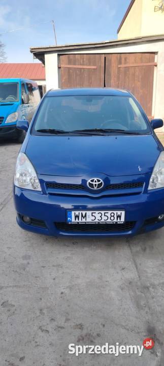 Sprzedam Toyotę Verso LPG mazowieckie Mińsk Mazowiecki