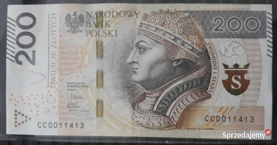 200 Zygmunt I Stary CC 0011413 niski numer Kolekcje wielkopolskie Konin