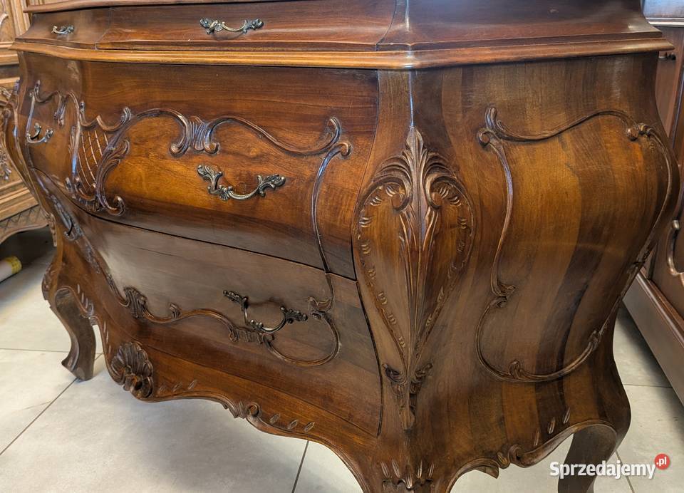 Wspaniała komoda neobarokowa orzech sklep Dąbrowa Górnicza sprzedam