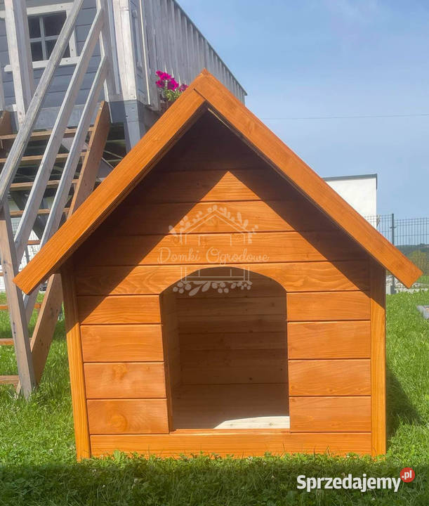Buda psa Rozmiar L Pinia Dach dwuspadowy ID830 Płock