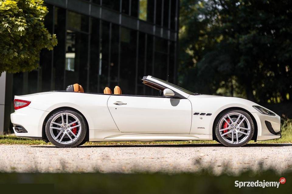 Maserati GranCabrio Sport 47 Benzyna 460 2015r Zielona Góra