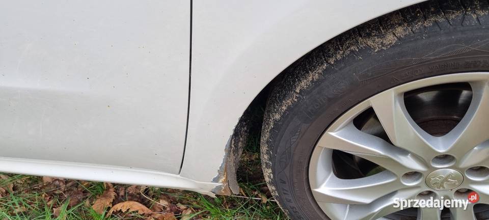 Peugeot 508 LIFT Kompletny przod biały sprzedam