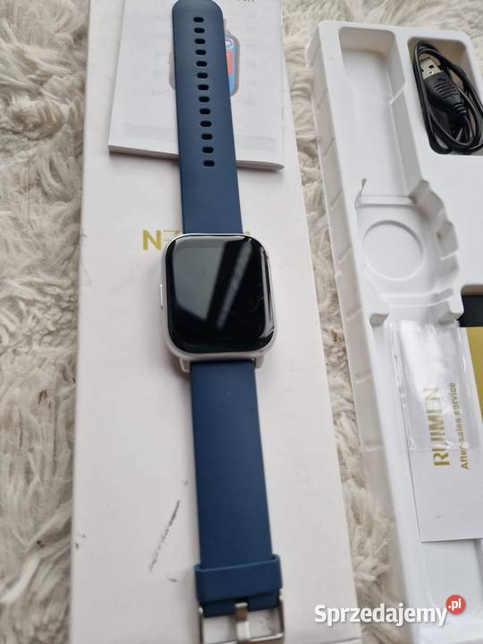 Smartwatch w kolorze granatowym piekny kolor Mórkowo
