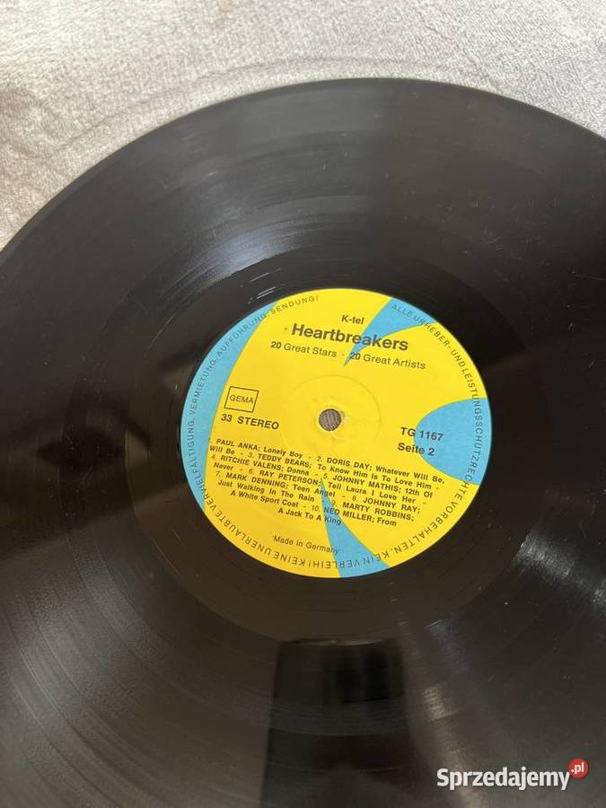 Płyta winylowa Heart breaker HIT Jasło