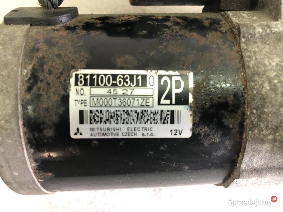 ROZRUSZNIK 3110063J1 SUZUKI SX4 16B osobowe Układ elektryczny silnika wielkopolskie