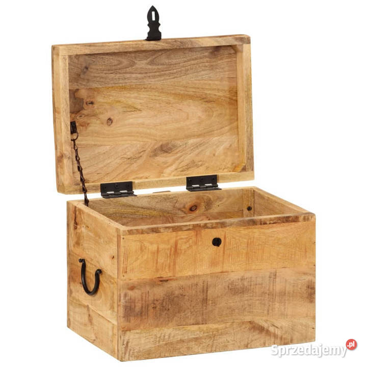 Skrzynia 39x28x31 lite drewno mango WM338483 Dom i Ogród Warszawa
