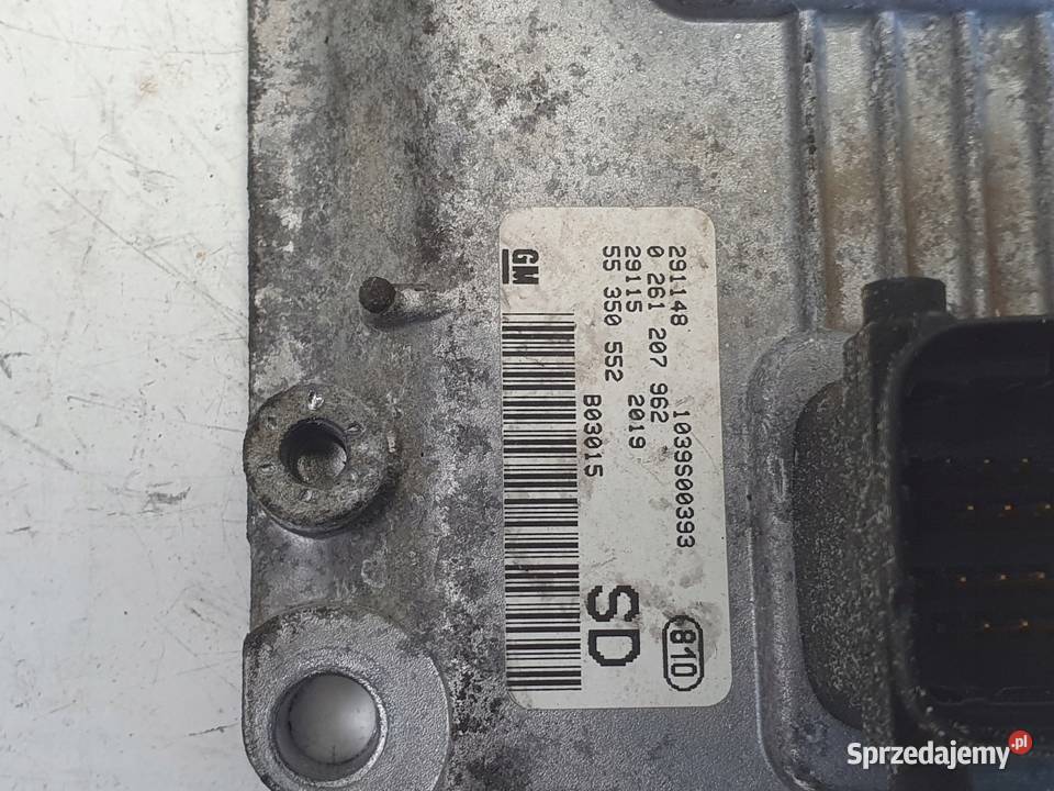 Opel Corsa C 12 16V STEROWNIK SILNIKA komputer Motoryzacja