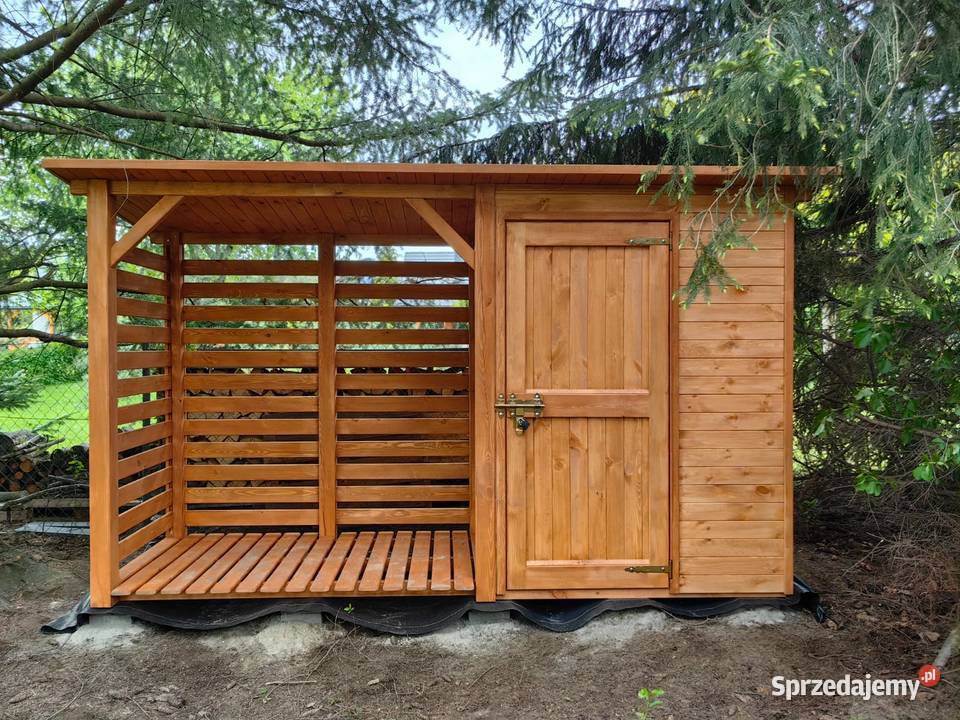 Drewutnia 2 x 11m domek narzędziowy 15 x 11m Drewutnie sprzedam