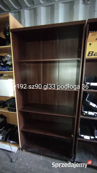 Regał Drewniany 4 Półki 192x90x3336 90cm Wrocław