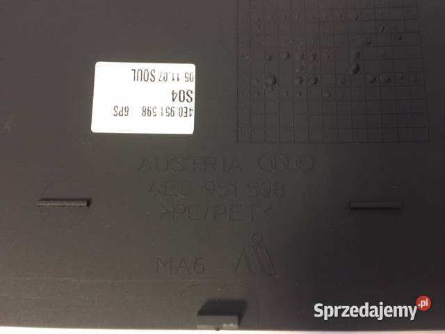 AUDI A8 D3 0310 OBUDOWA KOLUMNY KIEROWNICY