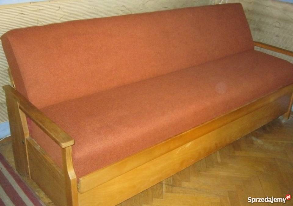 Wersalka kanapa lata 60te prod Spółdz ŁAD proj