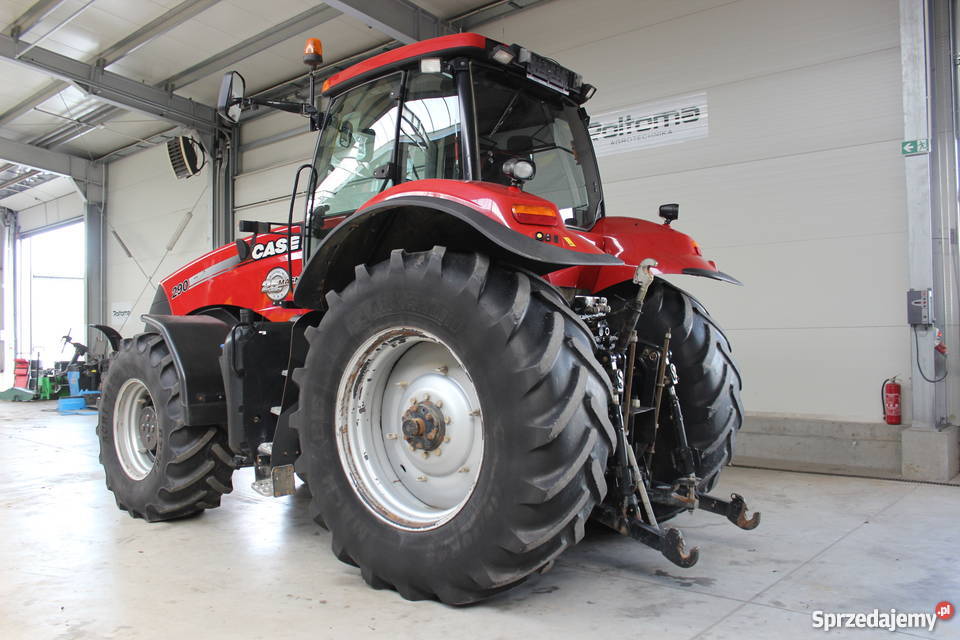 Case IH Magnum 290 Amortyzacja przedniej osi Sokoły