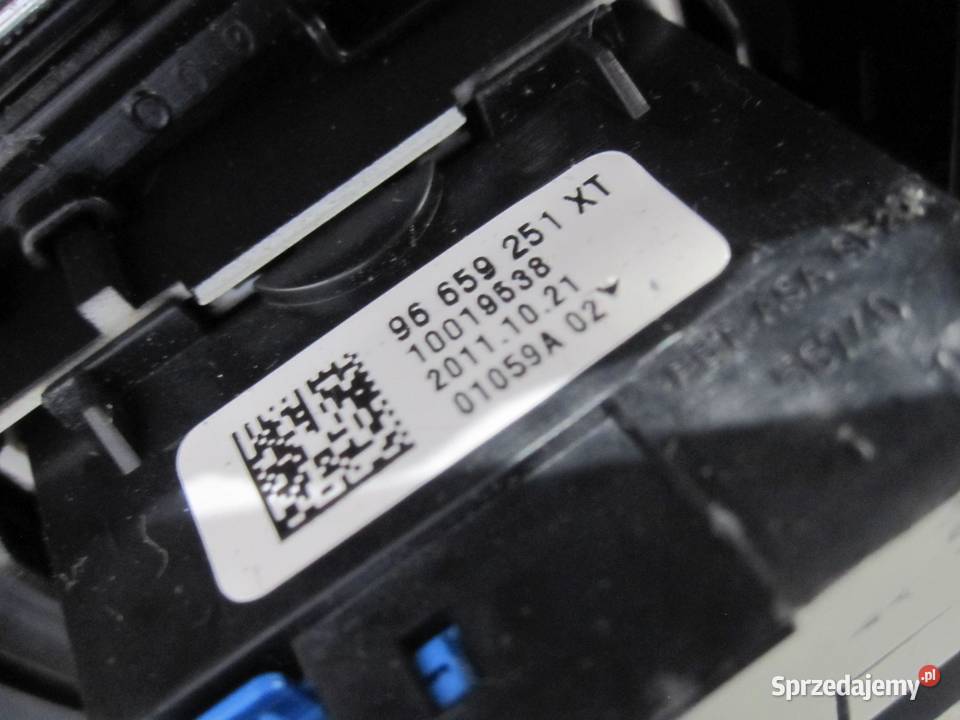 PEUGEOT 508 I SW 11r panel sterowania 9665668380 osobowe