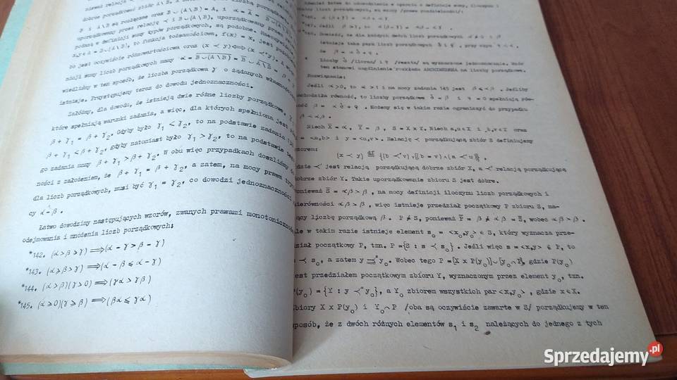 Zbiór zadań z teorii mnogości i topologii Rok wydania 1967 pomorskie Gdańsk