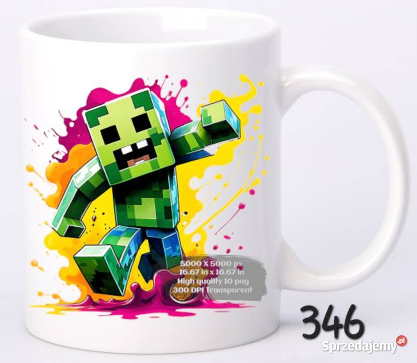 Kubek MINECRAFT prezent Łódź