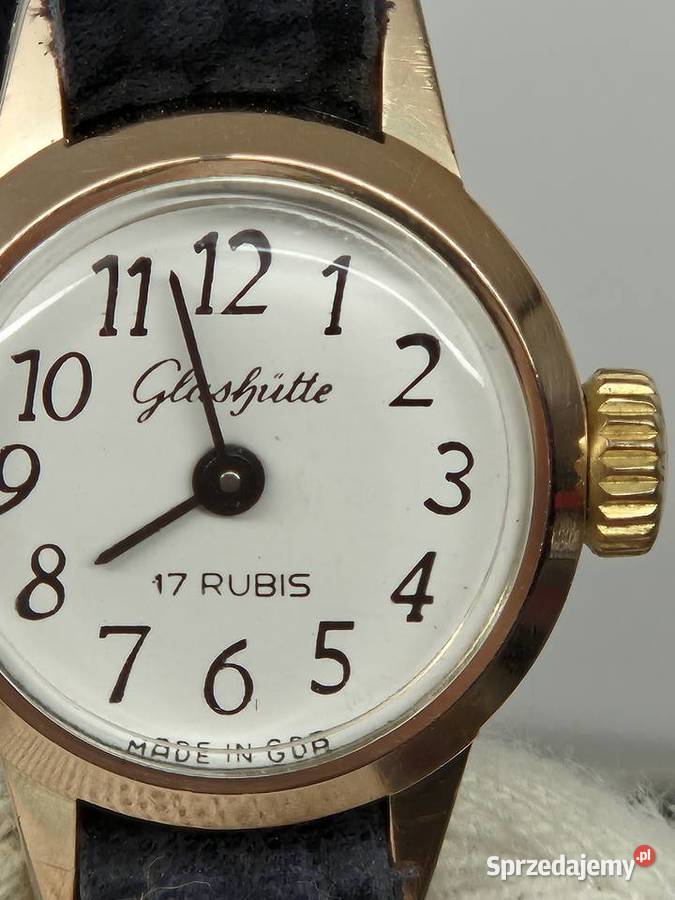 Zegarek damski Glashutte vintage NRD Chorzów