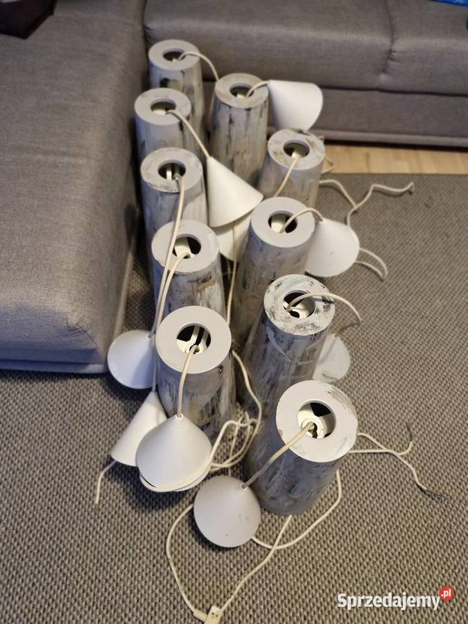 Lampy wiszące Ikea zestaw 10 sztuk Warszawa