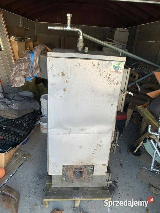 Piec zasypowy z sterownikiem Gniezno sprzedam