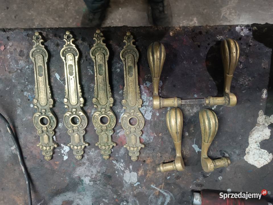 Klamki z szyldami łódzkie