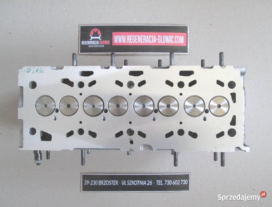 GŁOWICA OPEL FIAT 19 CDTI JTD 8V 55207460 Alfa R Silniki i osprzęt Brzostek