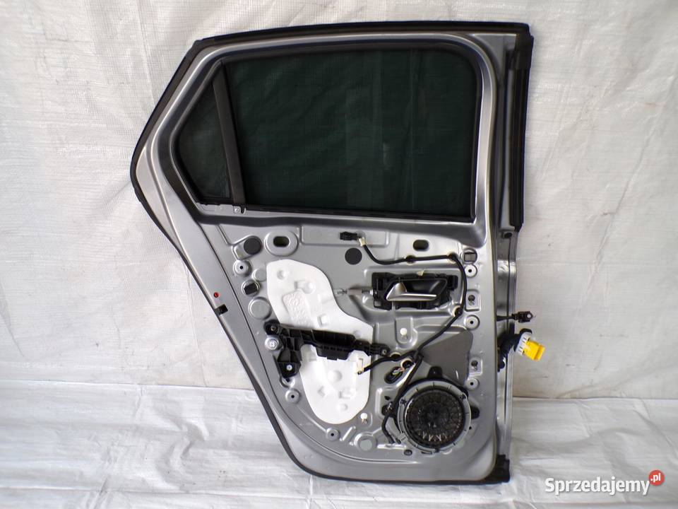 OPEL CORSA F 5D DRZWI TYLNE LEWE TYŁ KOMPLETNE