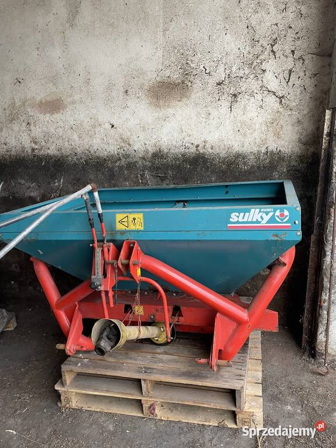 Rozsiewacz nawozów Sulky 650l nieuszkodzony Września