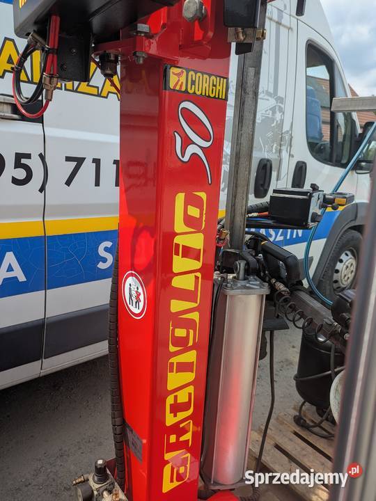 Montażownica do kół Corghi Artiglio 50 Stopa lubuskie Skwierzyna