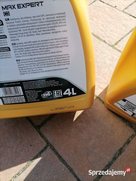 Sprzedam olej Orlen expert 5w40 4l Łatanice