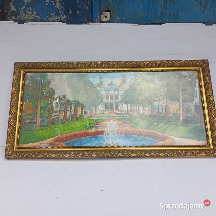 Obraz w złotej Ramie Zabrze