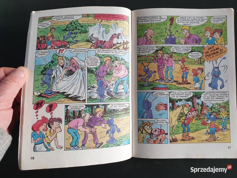 Szarlota Pawel Smocze Jajo Kleks wyd I 1987 Komiksy Gdynia