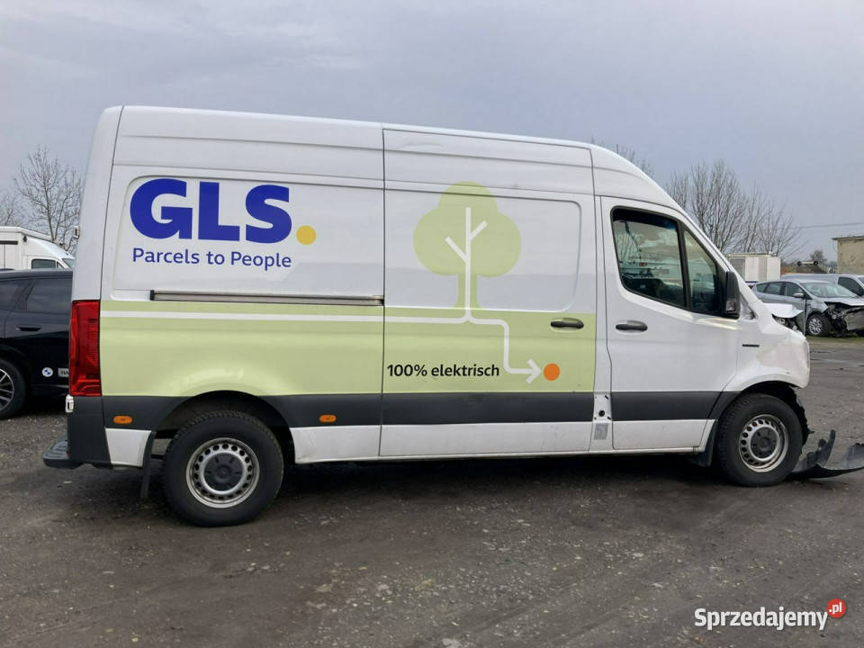 Mercedes Sprinter Mercedes Sprinter Elektryk biały Syców