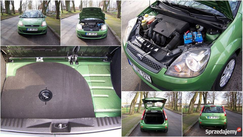 Ford Fiesta zielony Buczek