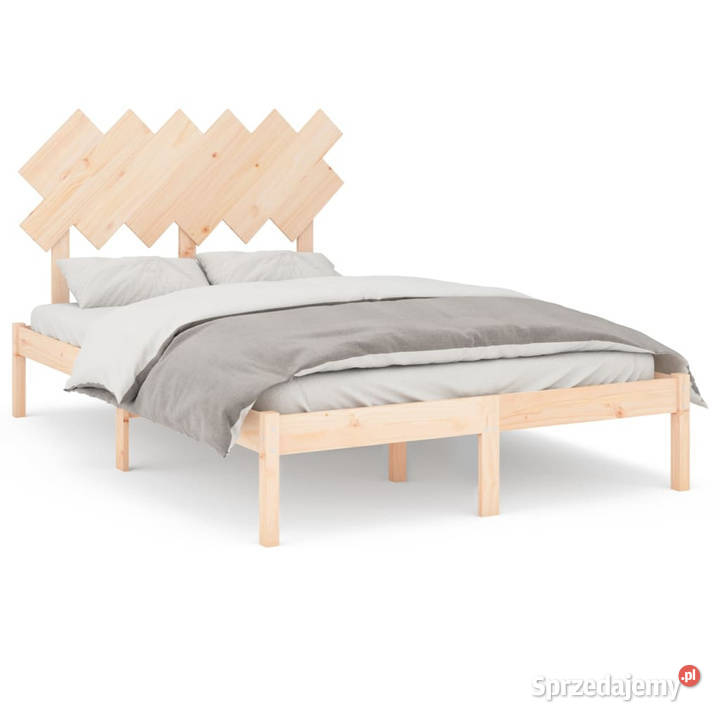 Rama łóżka lite drewno 120x190 WM3104838 Warszawa