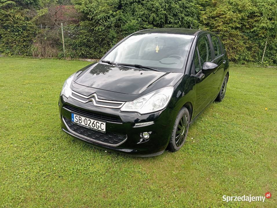 Citroen C3 12 benzyna 2015 65 przebiegu nieuszkodzony Bielsko-Biała