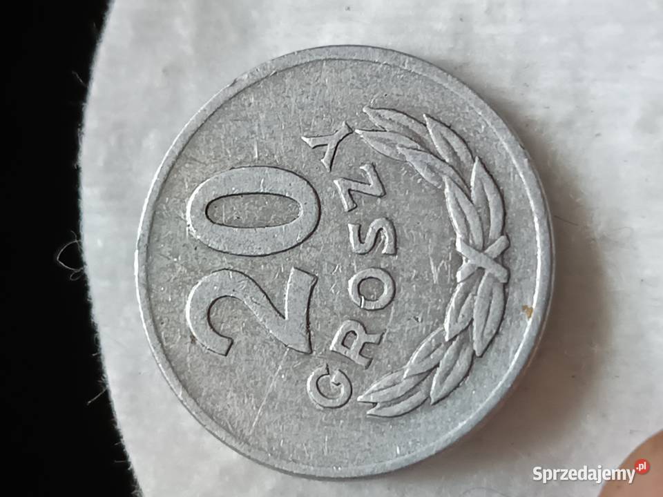 Sprzedam monetę 20 groszy 1949 mała skrętka Chełm sprzedam