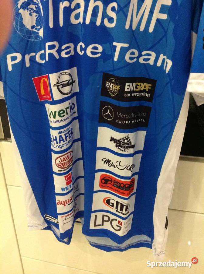 Koszulka Polo L Trans MF Pro Race Team Żużel Rozmiar L Nowa Sól