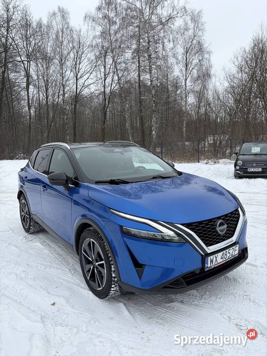 Nissan Qashqai Tekna Plus asystent pasa ruchu mazowieckie Okuniew sprzedam