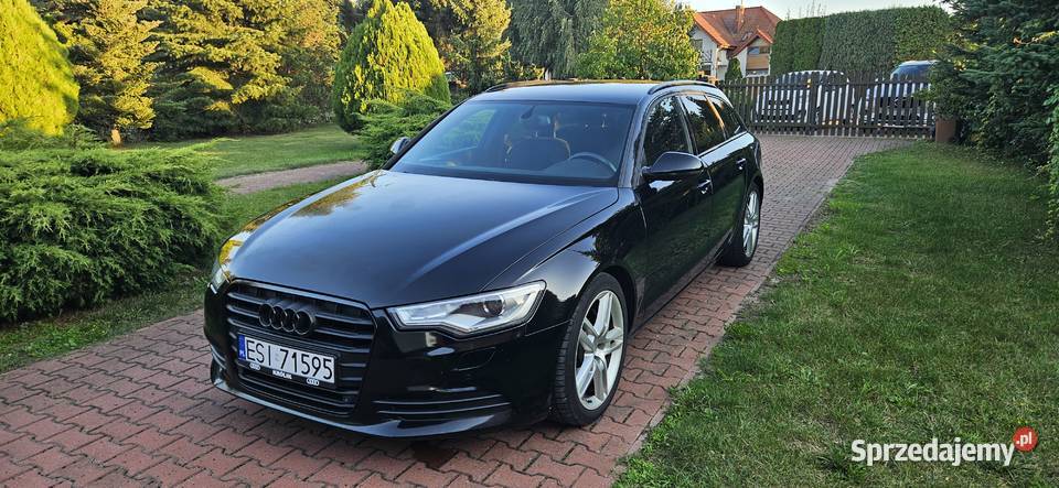 Audi a6 20 TDI Multitronic 177 Black Design nieuszkodzony Sieradz