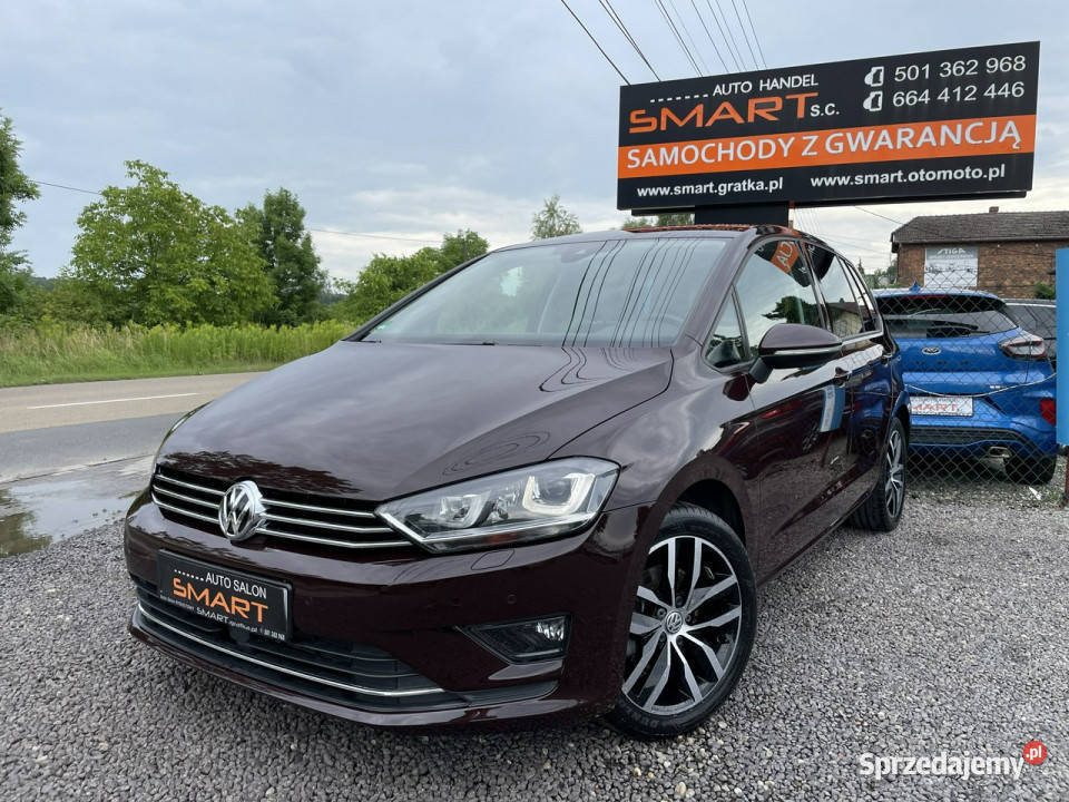 Volkswagen Golf Sportsvan Xenon Navi SOUND tempomat śląskie
