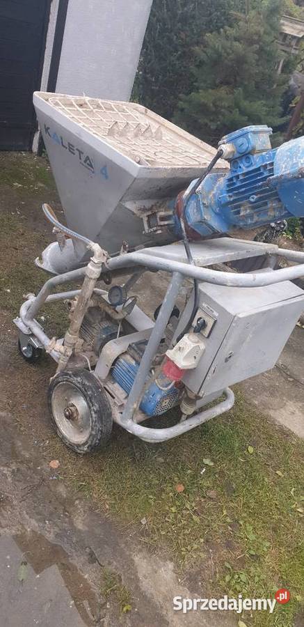 Agregat tynkarski Kaleta 4 2016r Nidzica