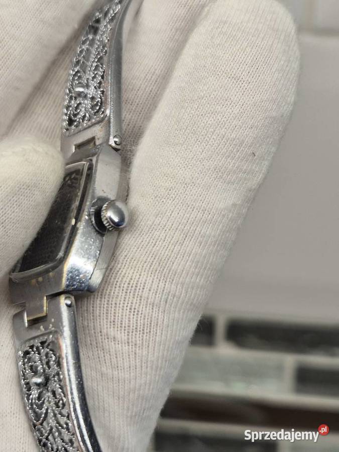 Zegarek koktajlowy ażurowy ŁuczLuch Damskie Chorzów