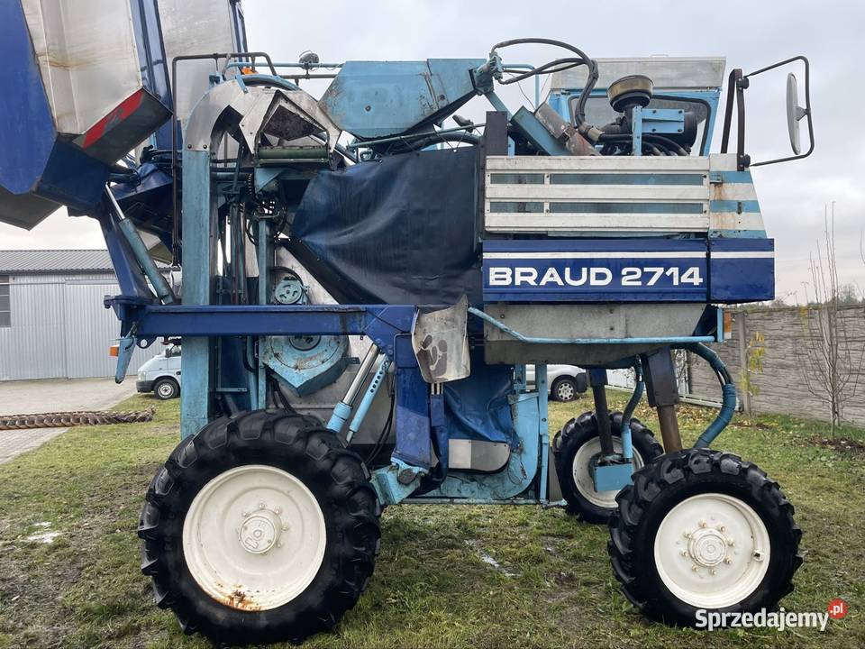 Holland Braud 2714 kombajn do zbioru porzeczki New Holland