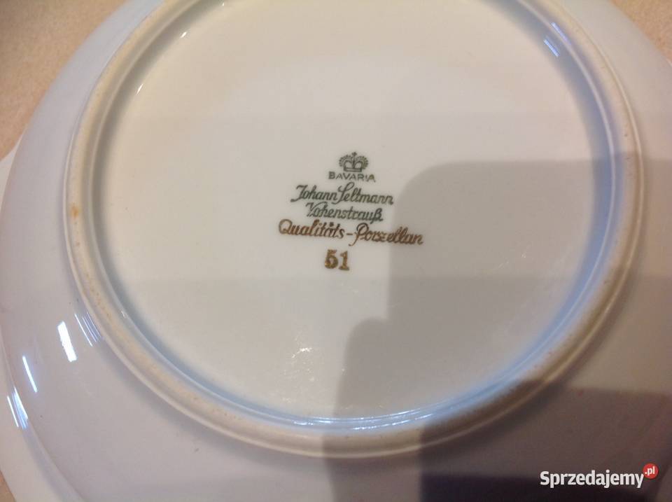 Stara Misa Salaterka Porcelana Johann Seltman