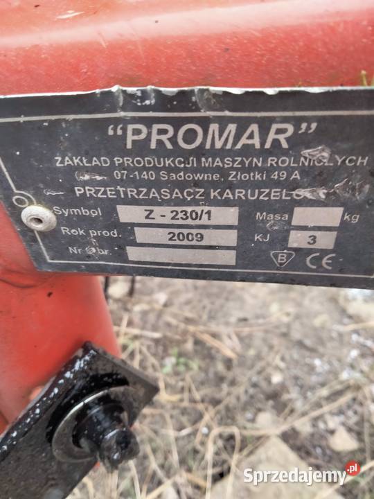 przetrząsacz pająk do siana promar Rejowiec Fabryczny